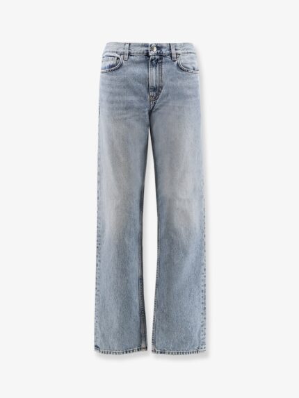 TOTEME Low Straight Denim Jeans