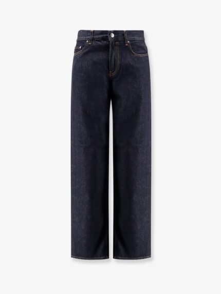 TOTEME Low Straight Denim Jeans