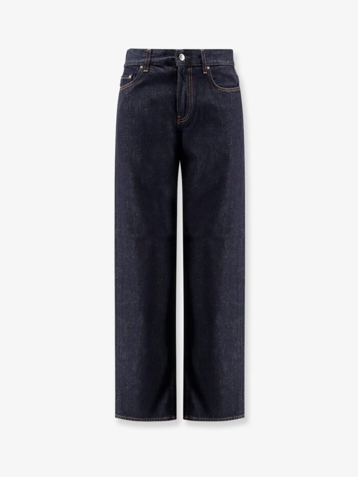 TOTEME Low Straight Denim Jeans