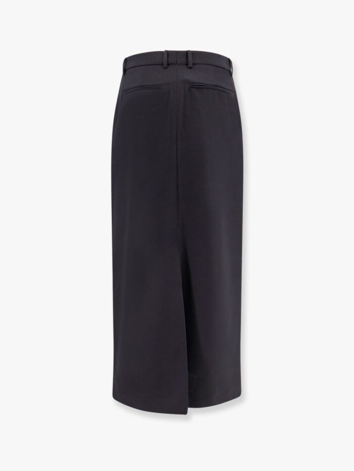 TOTEME Low Waist Wool Blend Skirt