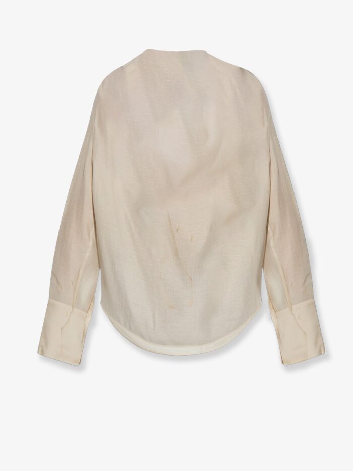 TOTEME Lyocell And Linen Blend Shirt