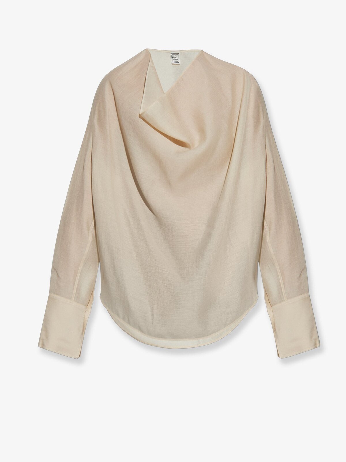 TOTEME Lyocell And Linen Blend Shirt