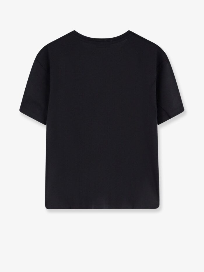 toteme lyocell and organic cotton t shirt TOTEME Lyocell And Organic Cotton T-shirt