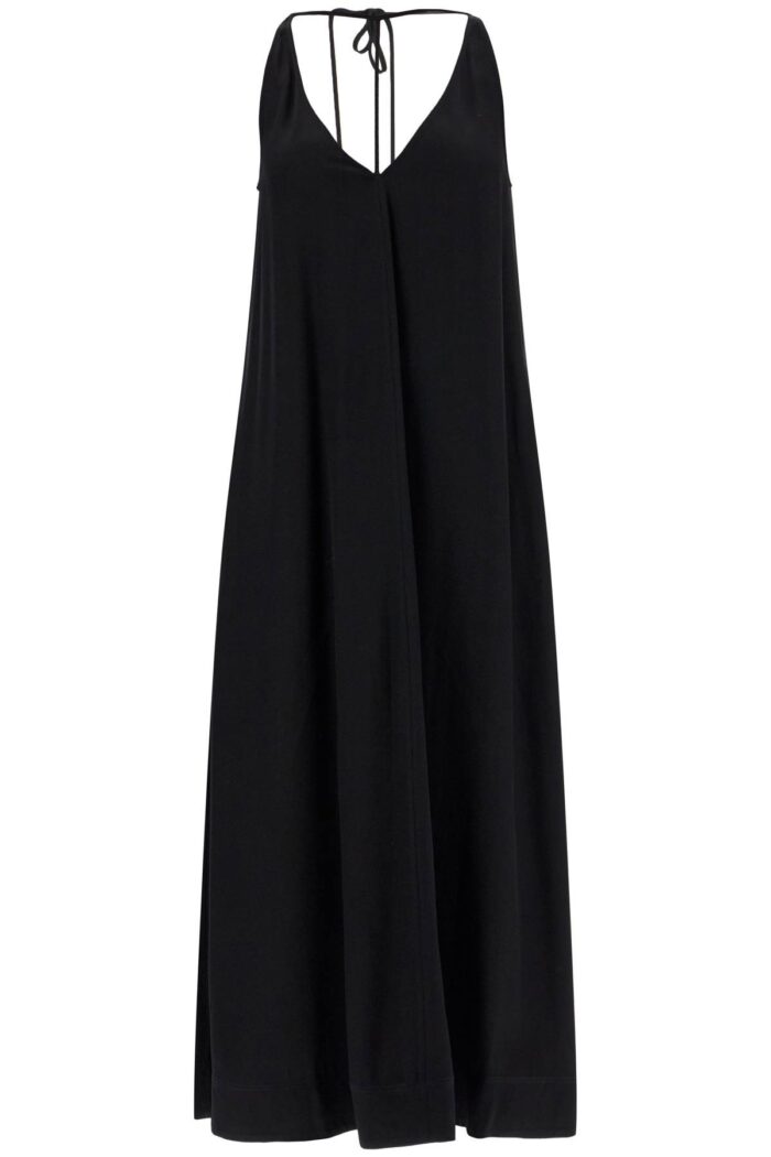 TOTEME Maxi Dress With T-strap Belt