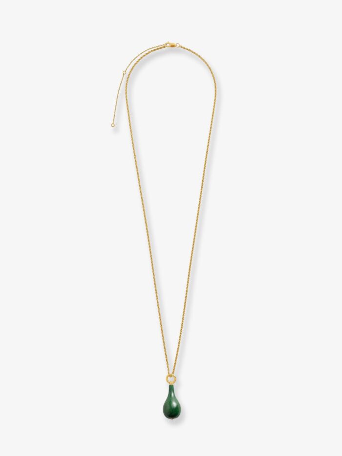 TOTEME Medium Jade Drop Necklace