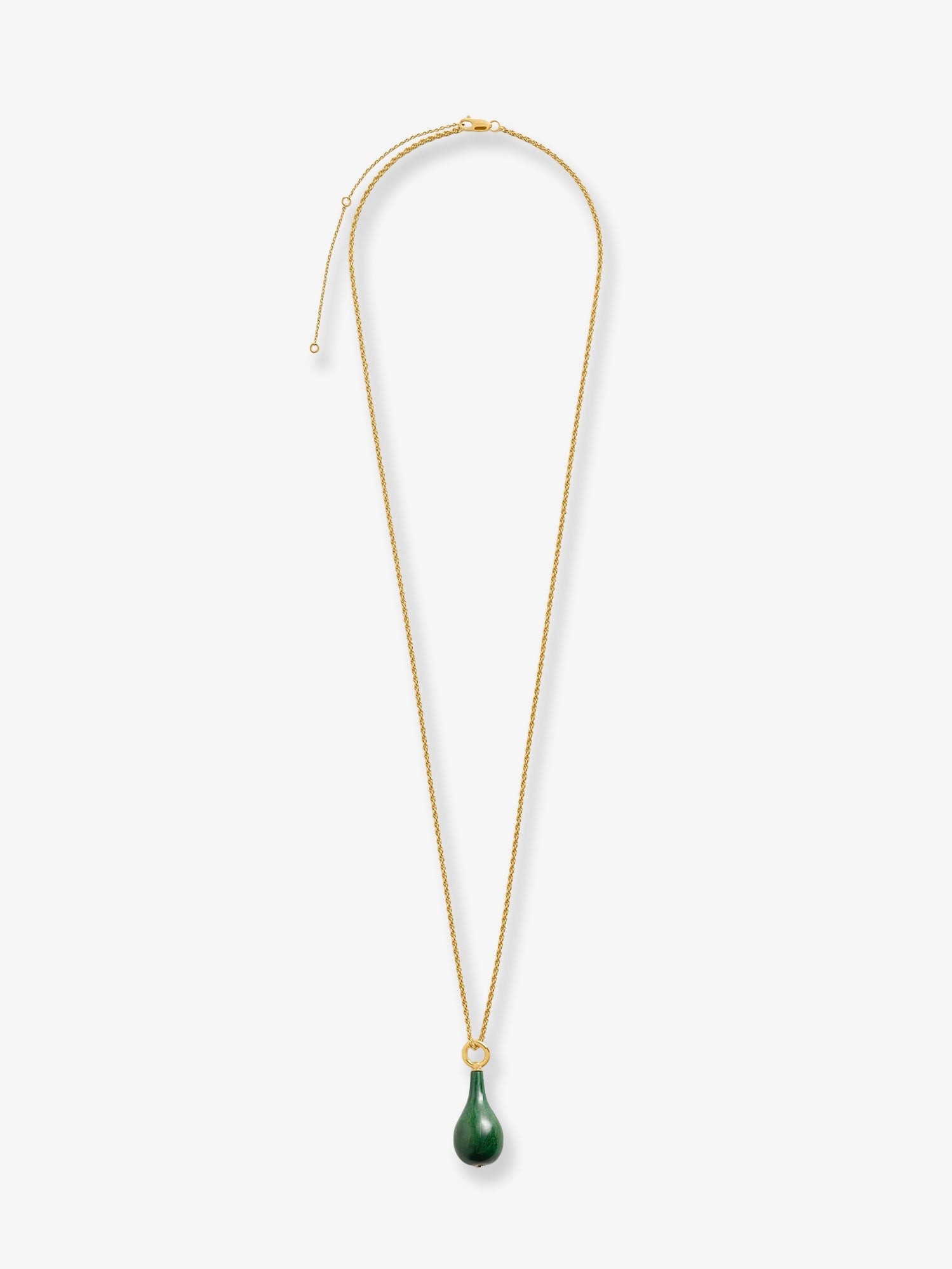 TOTEME Medium Jade Drop Necklace