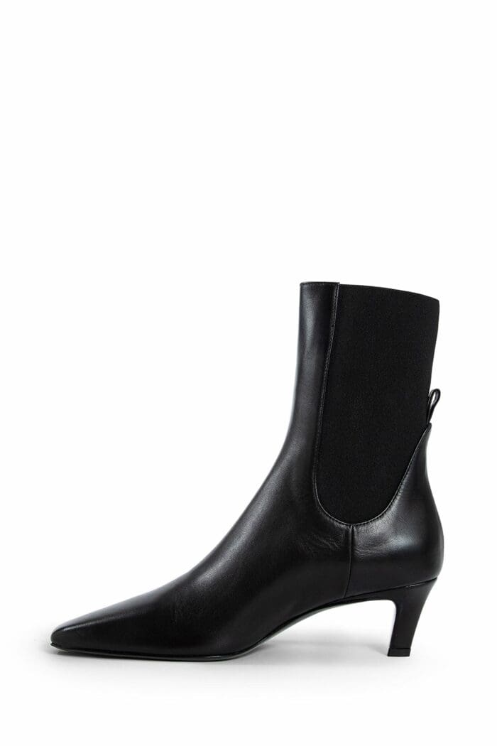 TOTEME Mid Heel Leather Boots