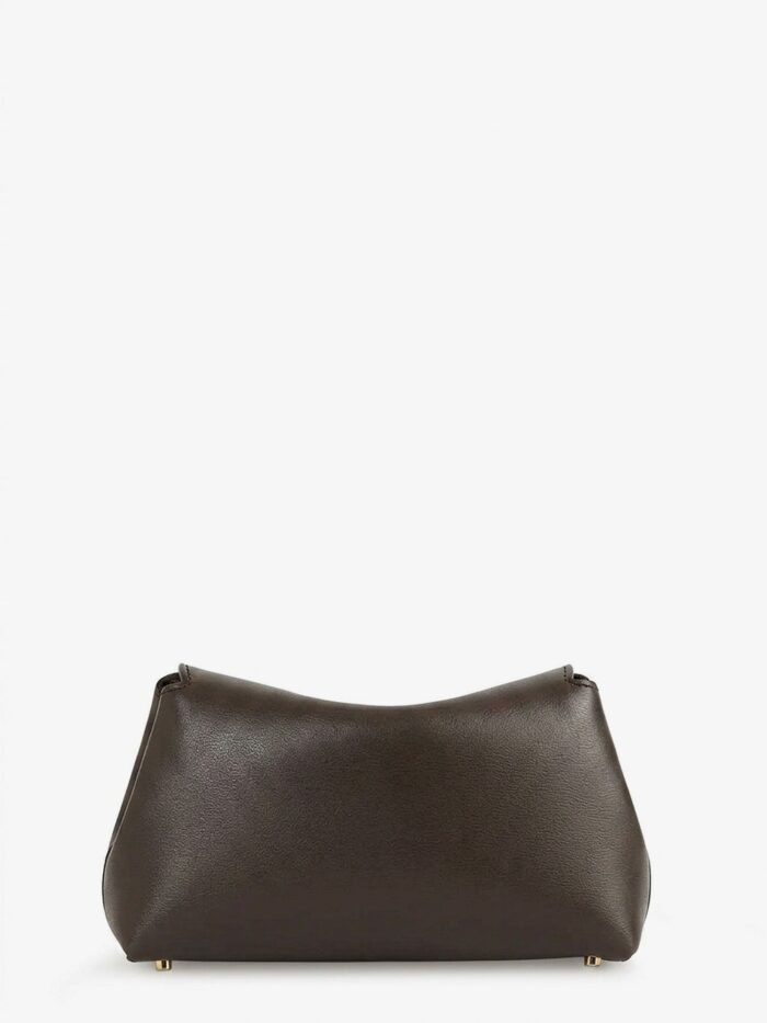 TOTEME Mini T-Lock Leather Clutch