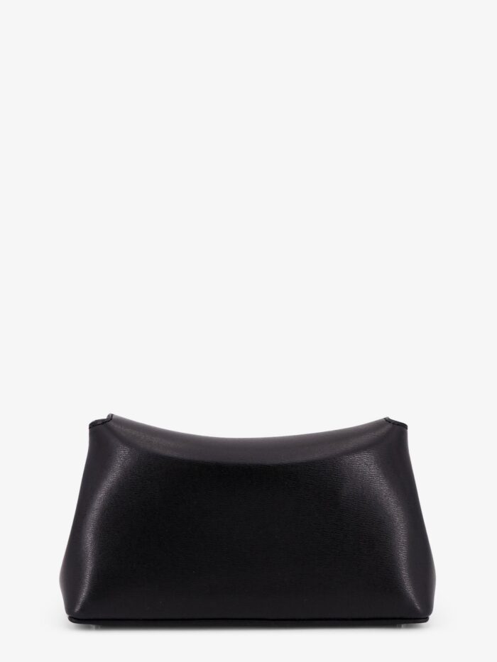 TOTEME Mini T-Lock Leather Clutch