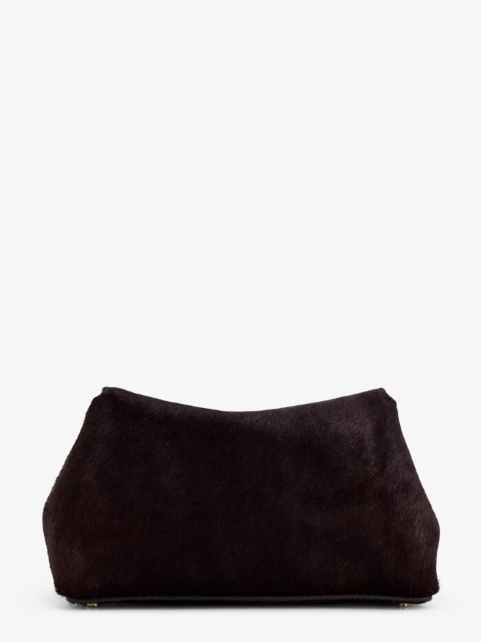 TOTEME Mini T-Lock Ponyskin Clutch