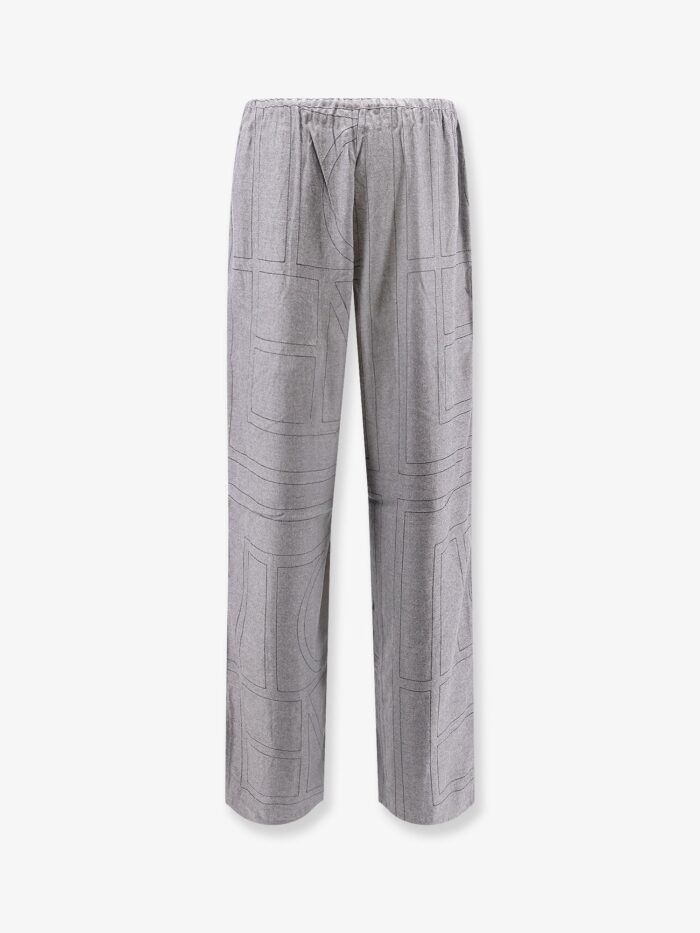 TOTEME Monogram Flannel Trousers