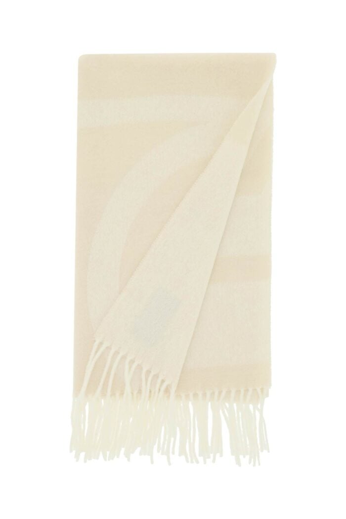 TOTEME Monogram Jacquard Wool Scarf