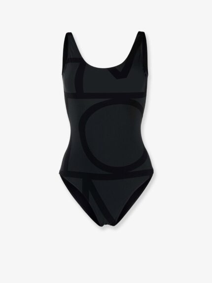 TOTEME Monogram Recycled Nylon Blend One-piece Swimsuit