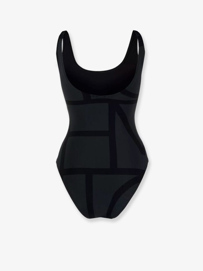 TOTEME Monogram Recycled Nylon Blend One-piece Swimsuit