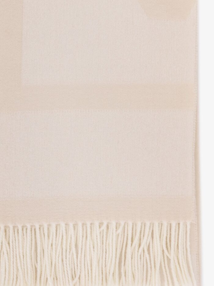 TOTEME Monogram Virgin Wool Scarf