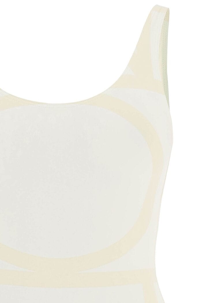 Toteme One Piece Monogram Swimsuit