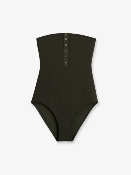 TOTEME One-piece Swimsuit With Ribbed Pattern