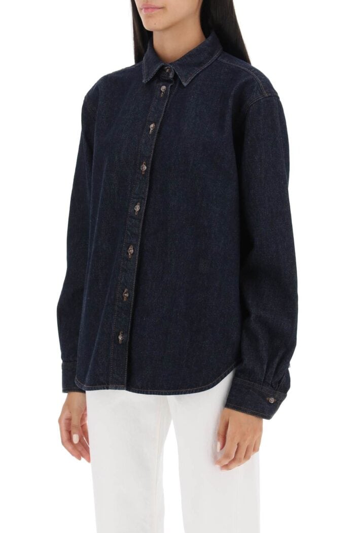 Toteme Organic-cotton Denim Shirt