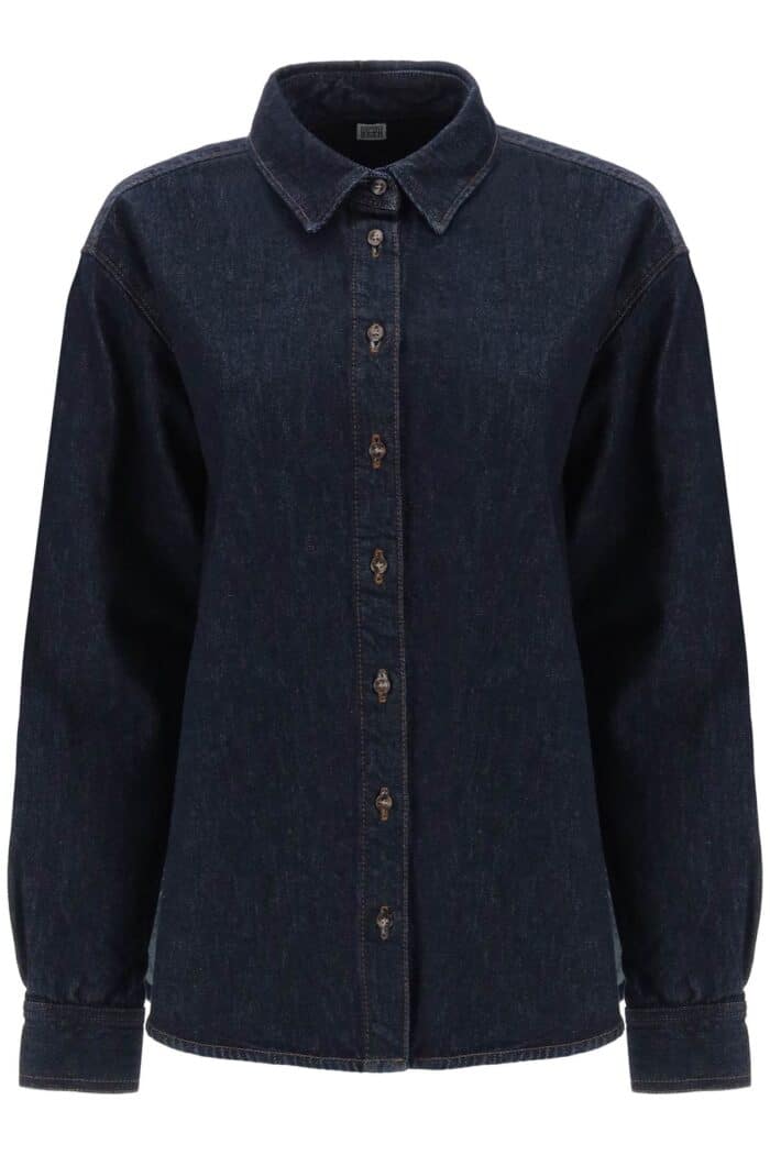 Toteme Organic-cotton Denim Shirt