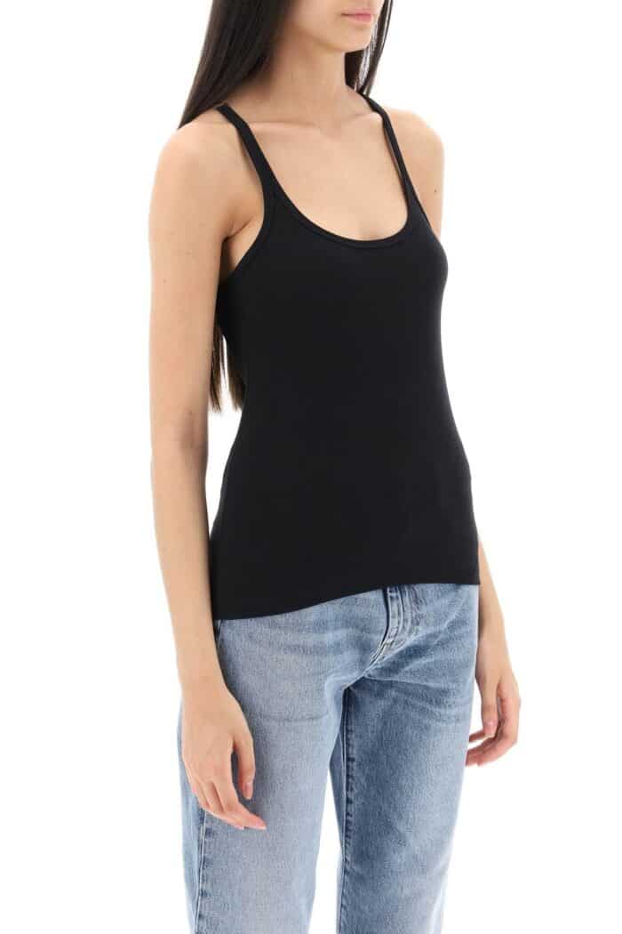 Toteme Organic Cotton Rib Tank Top