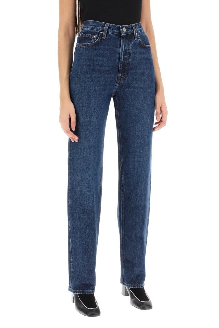 TOTEME Organic Denim Classic Cut Jeans