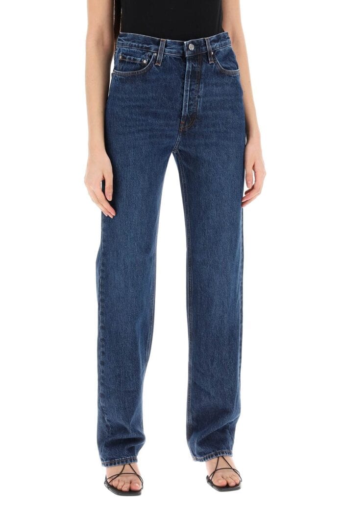 TOTEME Organic Denim Classic Cut Jeans