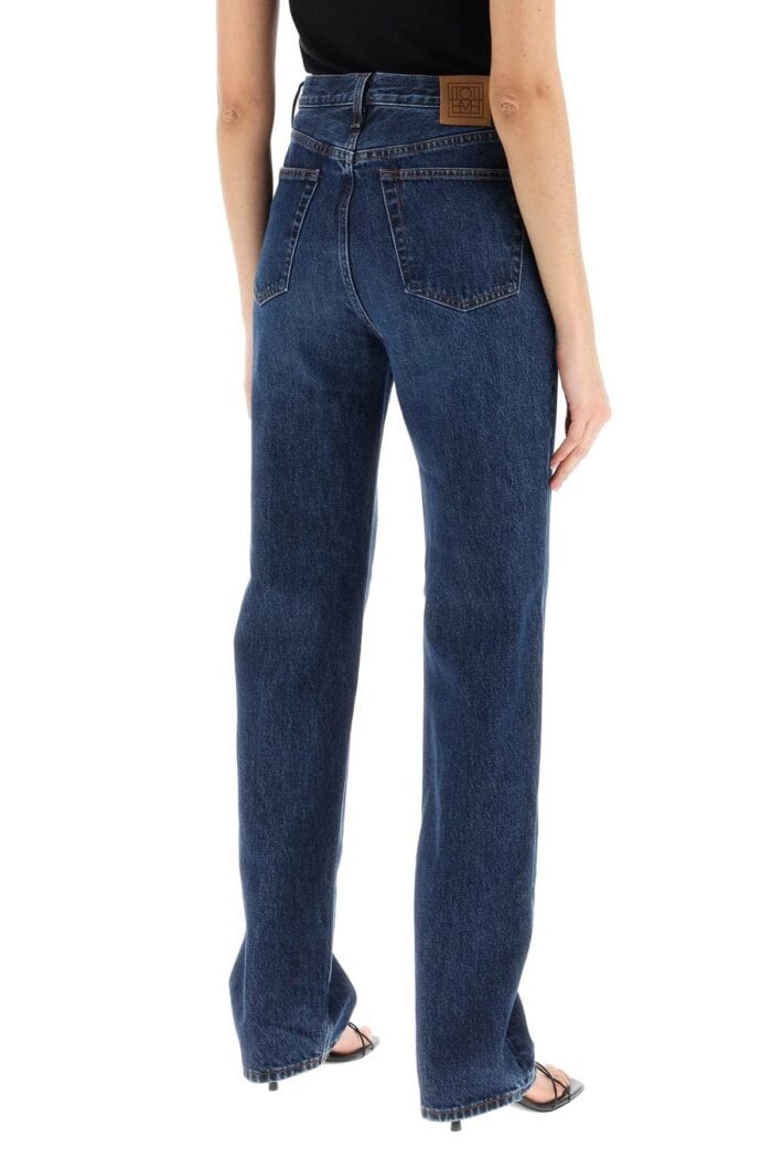 TOTEME Organic Denim Classic Cut Jeans