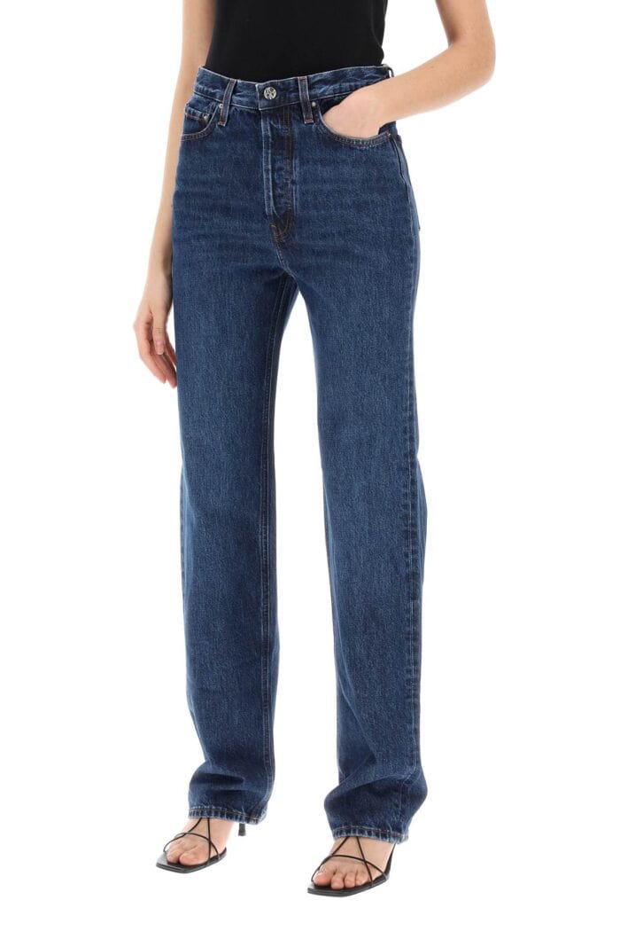 TOTEME Organic Denim Classic Cut Jeans