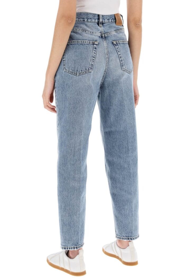 TOTEME Organic Denim Tapered Jeans