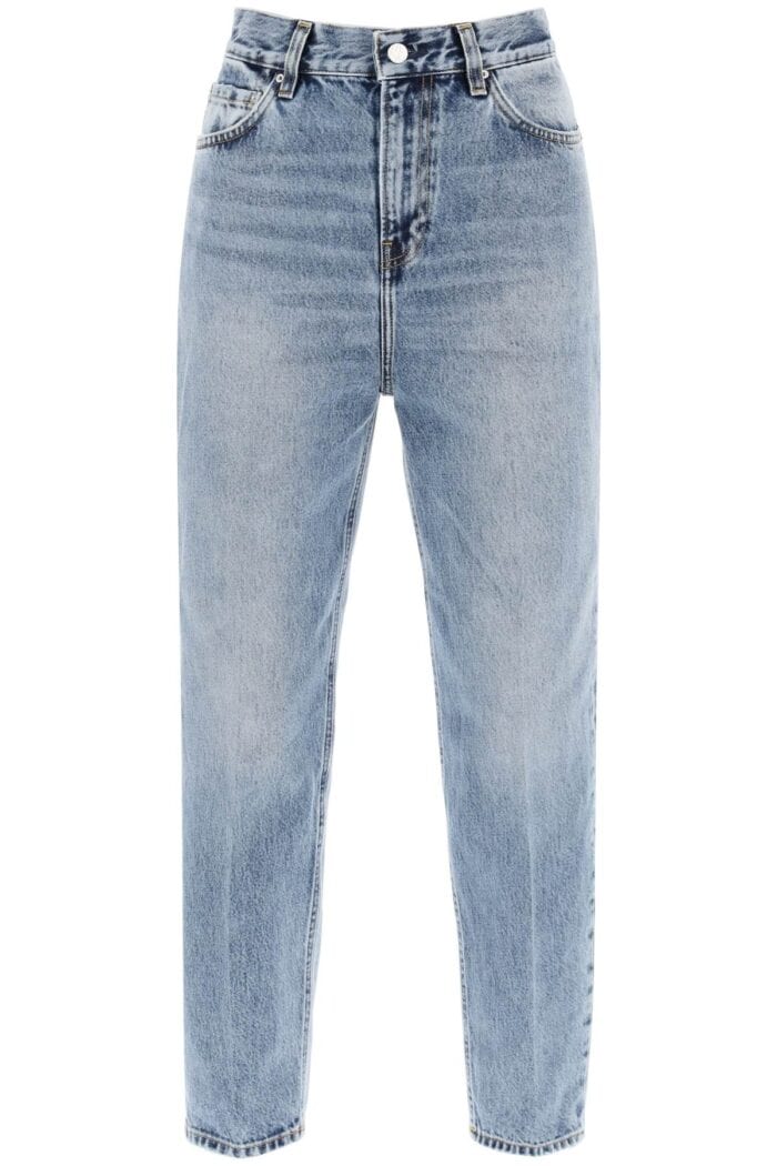 TOTEME Organic Denim Tapered Jeans