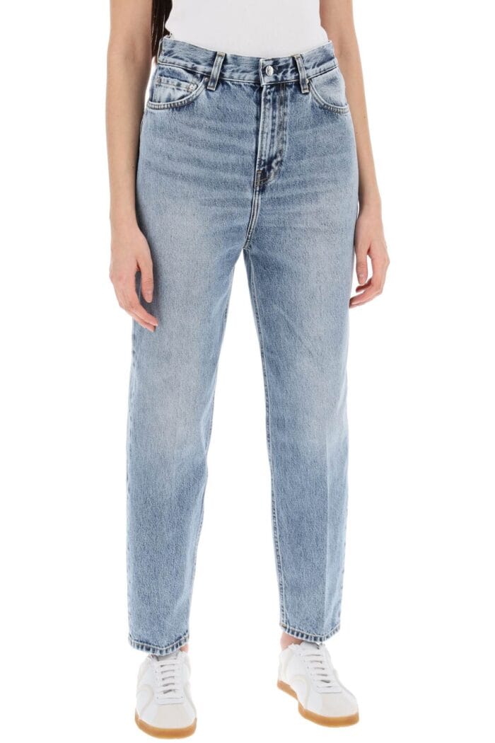 TOTEME Organic Denim Tapered Jeans