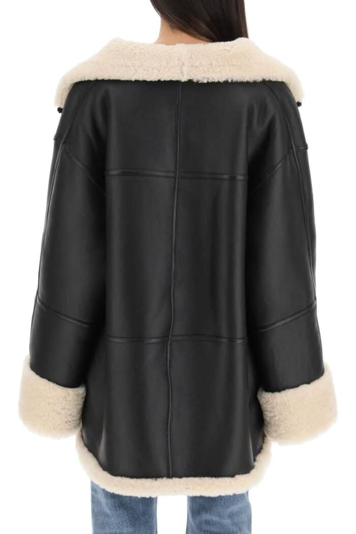 TOTEME Oversized Shearling Jacket