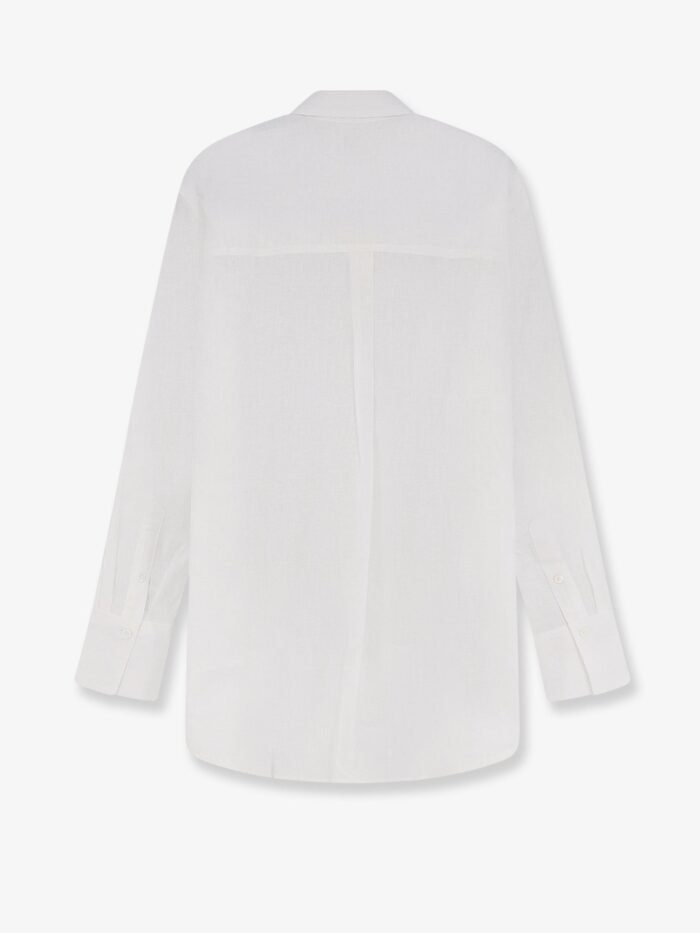 TOTEME Oversized Summer Cotton And Linen Shirt