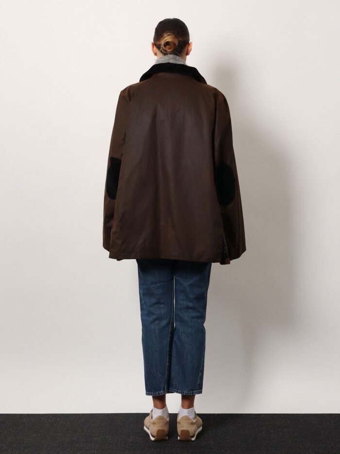 toteme oversized waxed cotton country jacket TOTEME Oversized Waxed Cotton Country Jacket