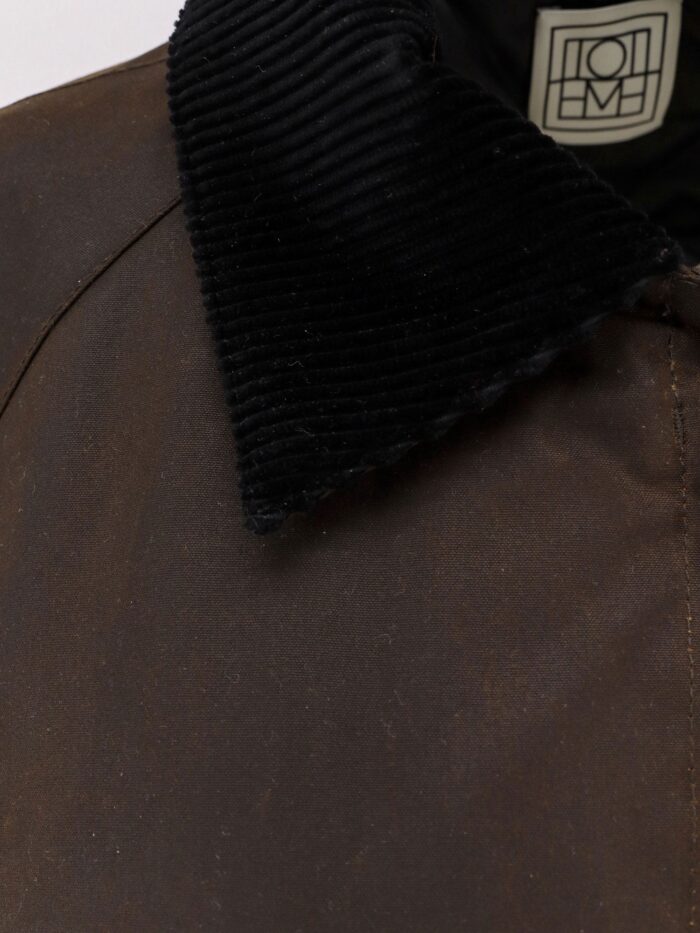 toteme oversized waxed cotton country jacket TOTEME Oversized Waxed Cotton Country Jacket