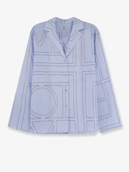 TOTEME Pajamas Cotton Blend Shirt