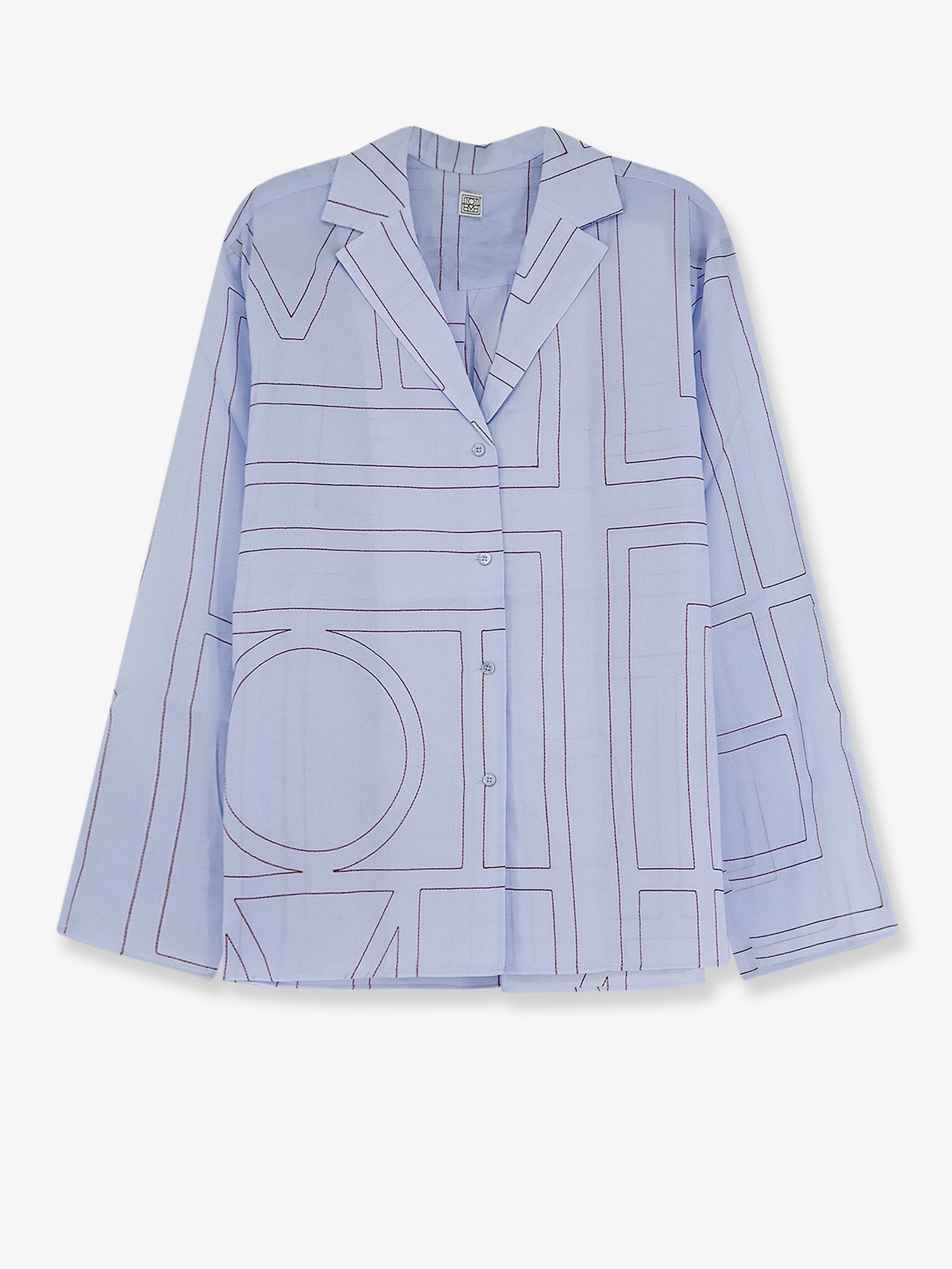TOTEME Pajamas Cotton Blend Shirt