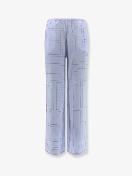 TOTEME Pajamas Cotton Trousers
