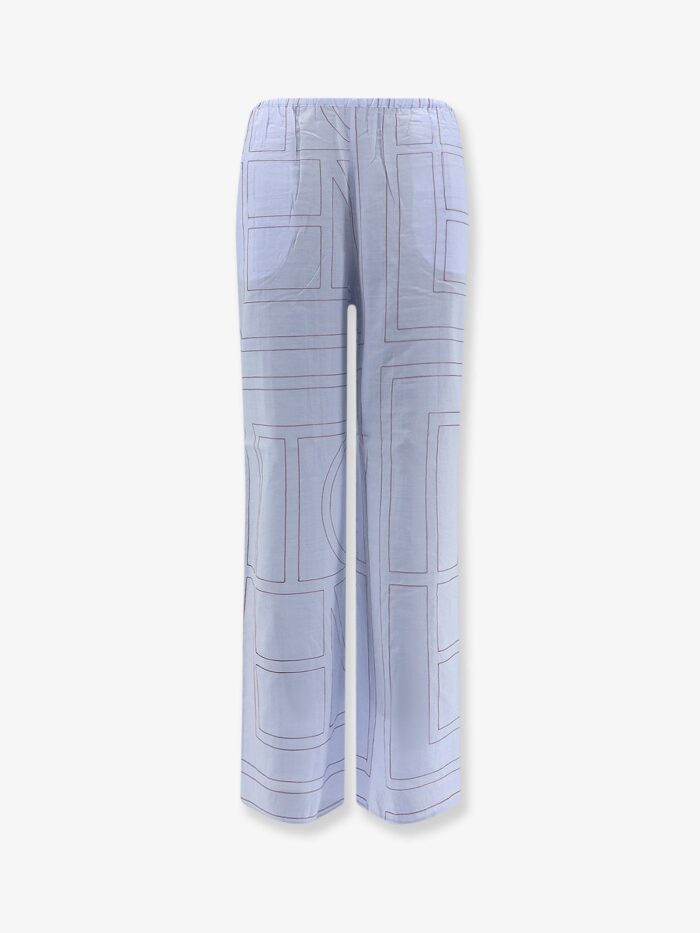 TOTEME Pajamas Cotton Trousers