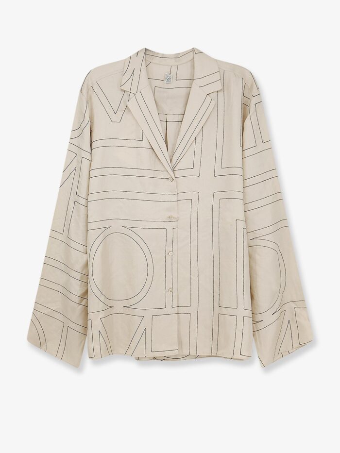TOTEME Pajamas Organic Silk Shirt