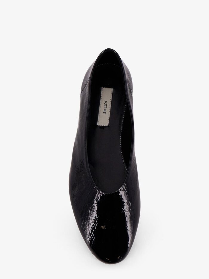 TOTEME Patent Leather Ballerinas