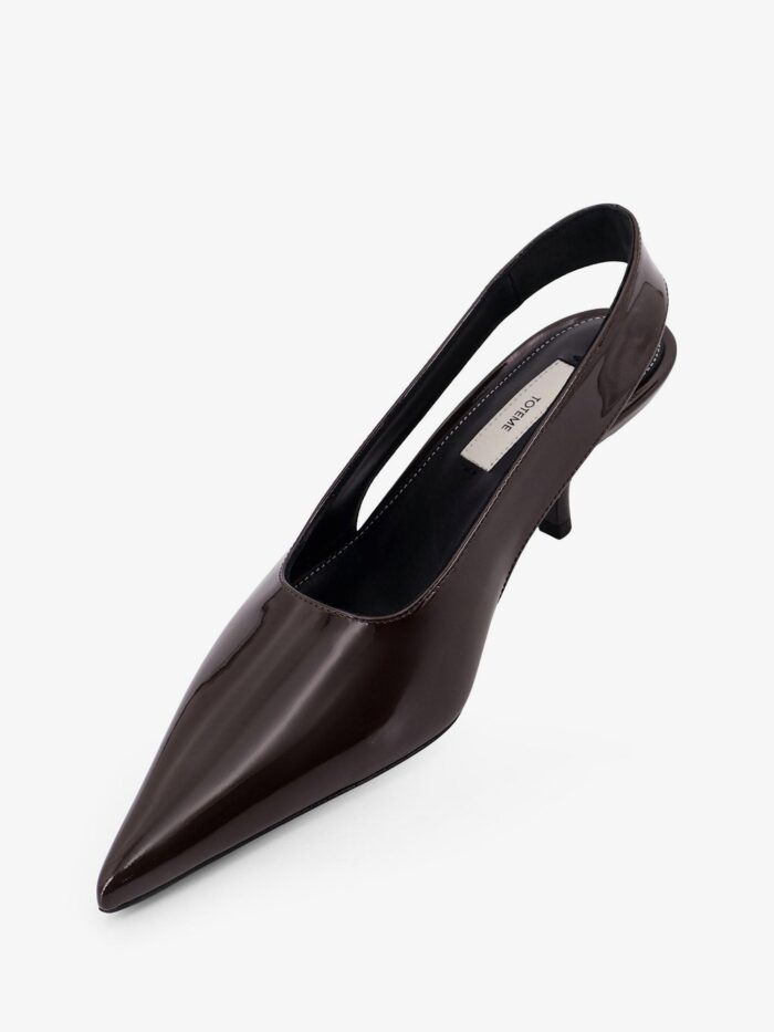 TOTEME Patent Leather Slingback Pumps