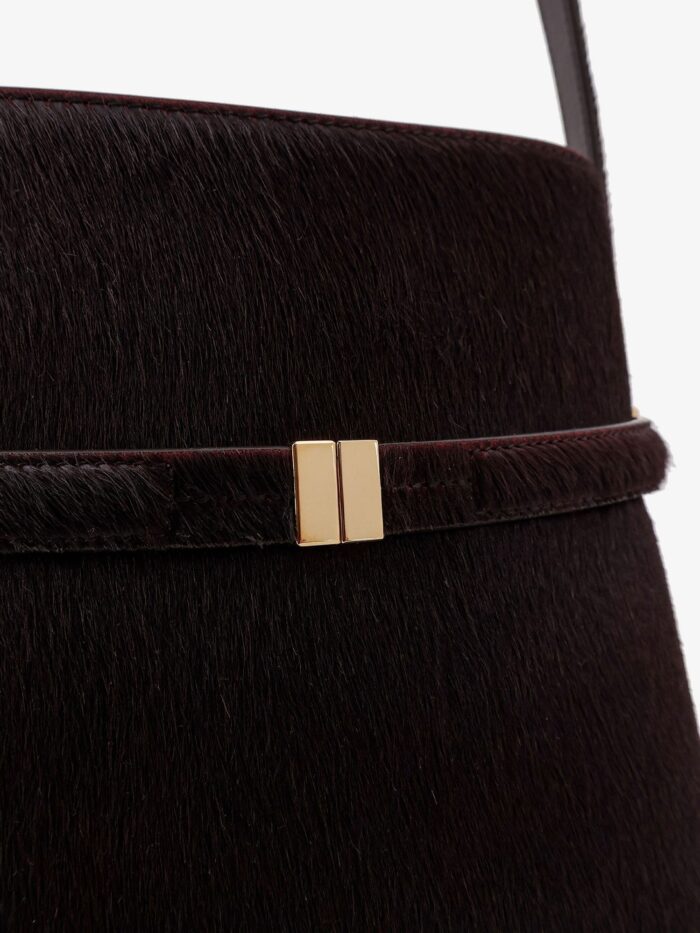 TOTEME Pony Skin Shoulder Bag With Strap On The Front