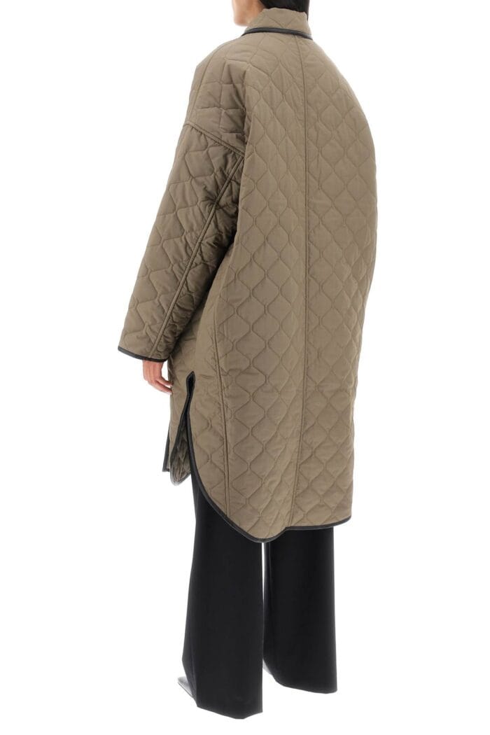 Toteme Quilted Cocoon Coat