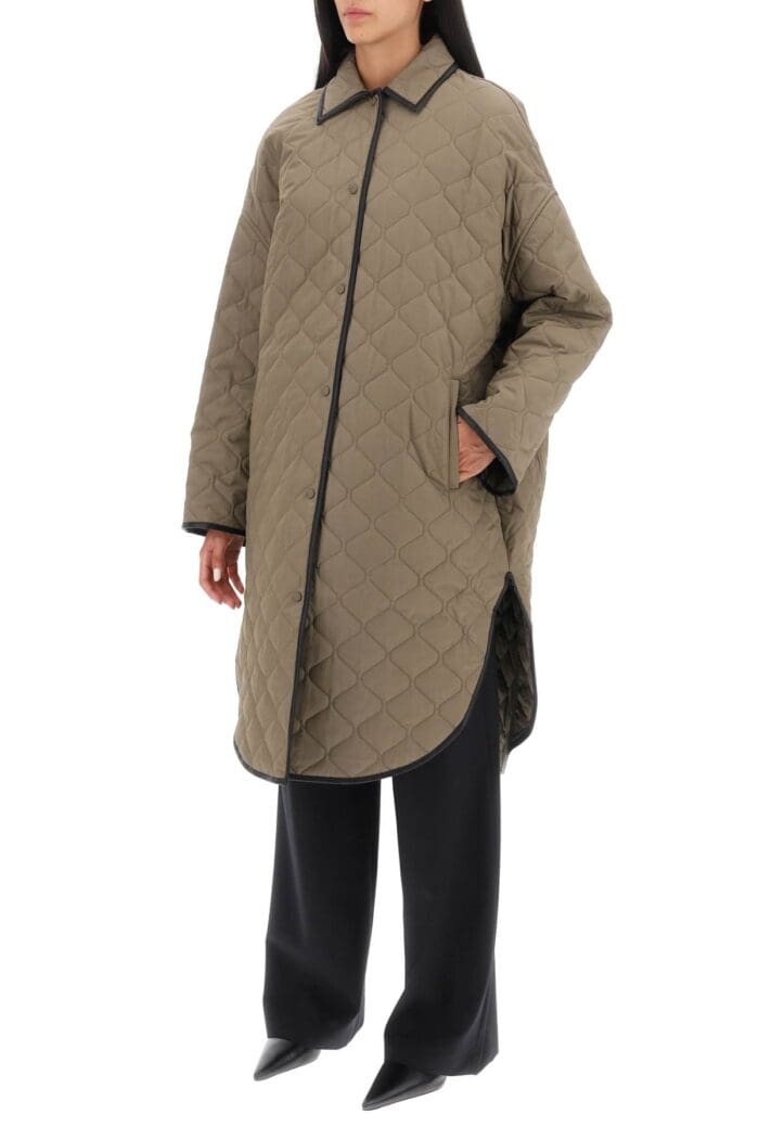 Toteme Quilted Cocoon Coat