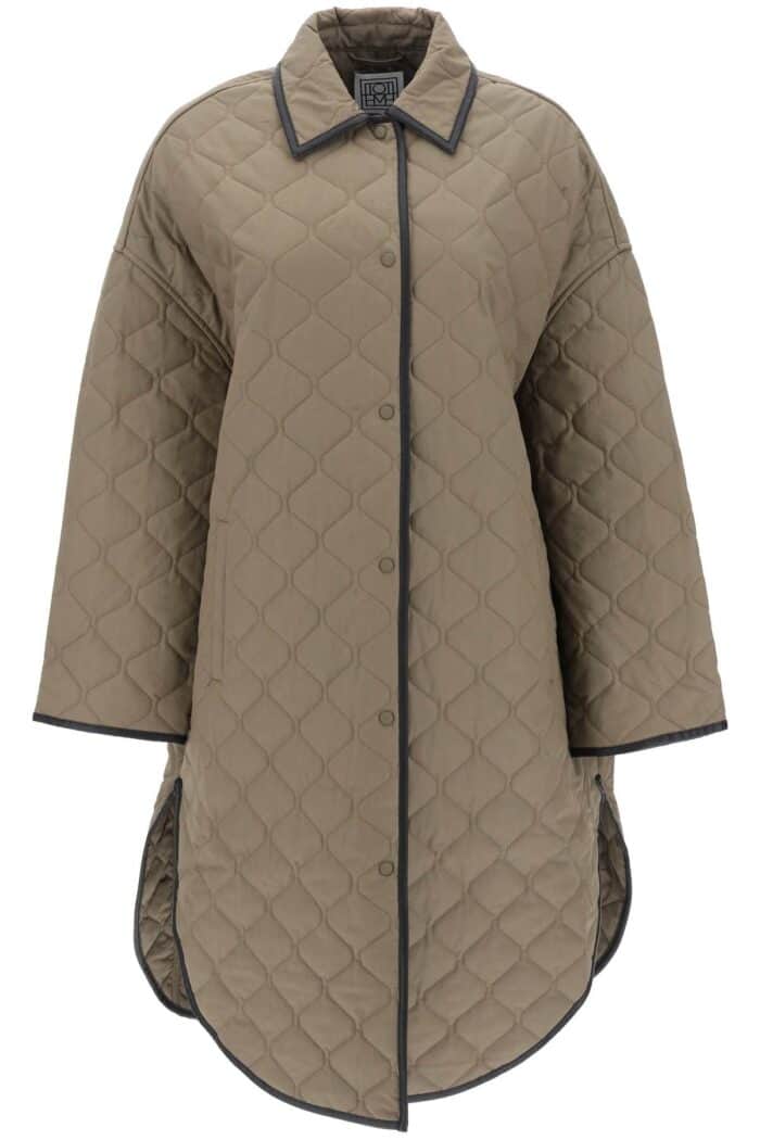 Toteme Quilted Cocoon Coat