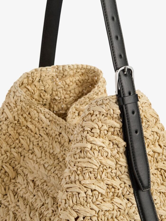 TOTEME Raffia Shoulder Bag