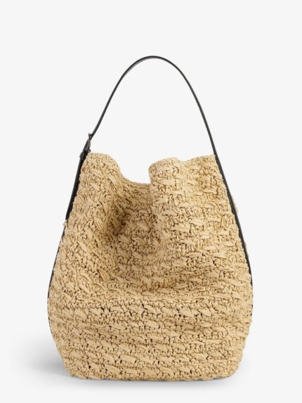 TOTEME Raffia Shoulder Bag