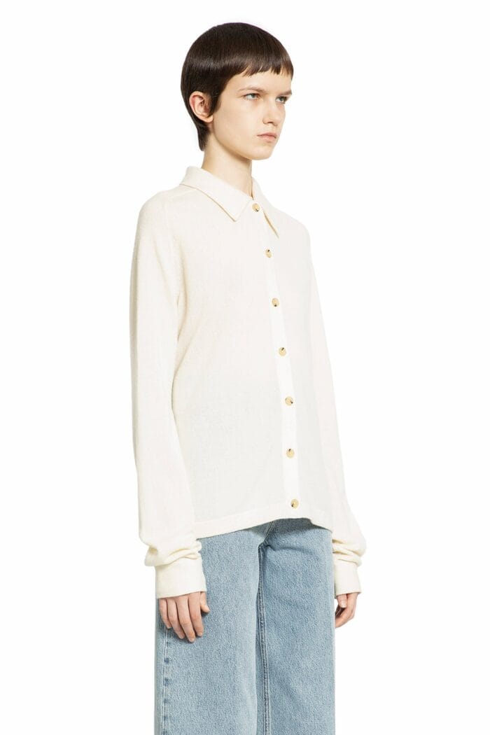 TOTEME Raglan Sleeve Cashmere Shirt