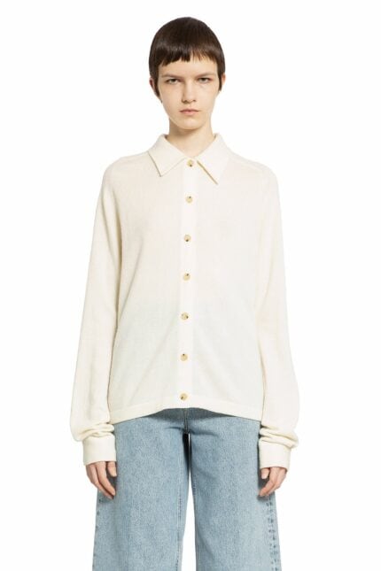 TOTEME Raglan Sleeve Cashmere Shirt